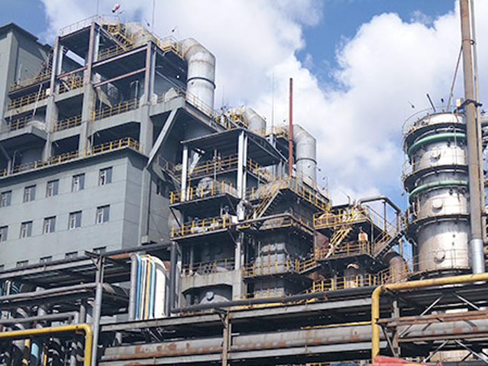 遼寧省循環(huán)流化床氣化爐保溫耐火材料施工案例